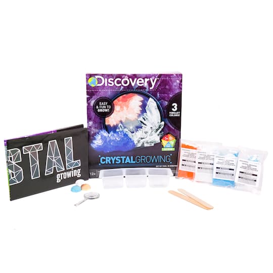 Shop for the Discovery™ Crystal Growing Kit at Michaels